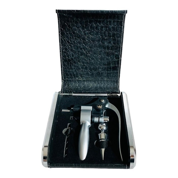 Wine OPENER Gift SET Bottle OPENER Set Corkscrew BAR Accessories - Picture 3 of 5